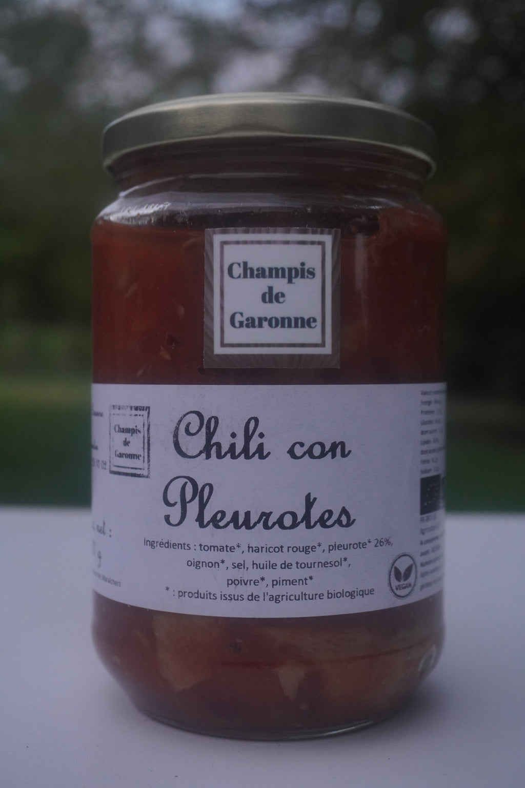 Chili con pleurote - 670g