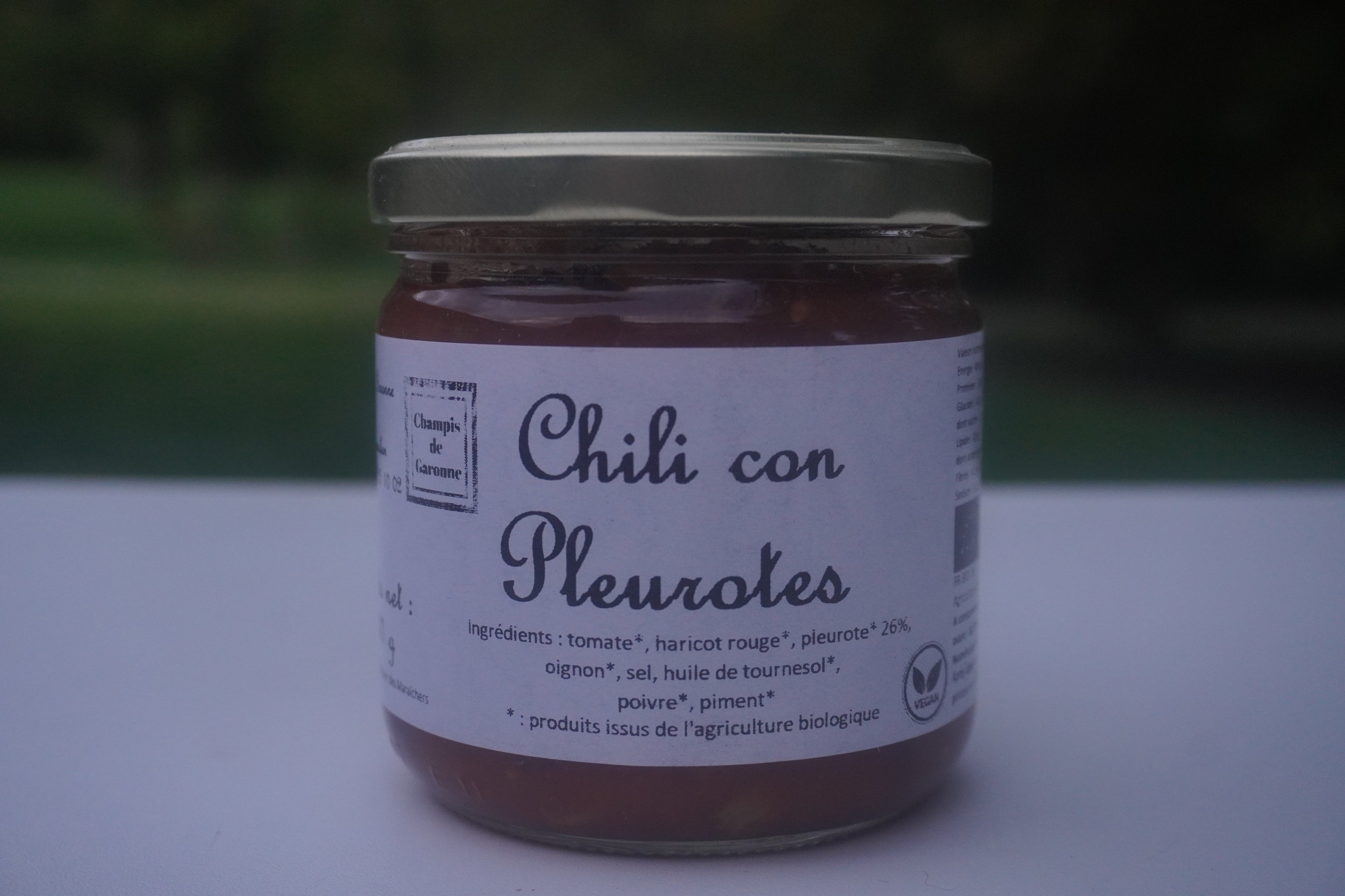 Chili con pleurote - 320g